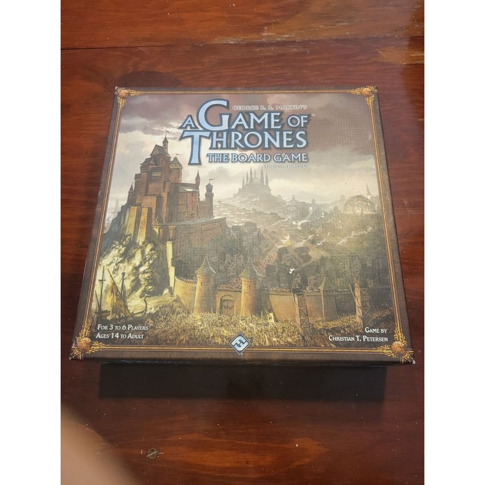 A Game of‎ Thrones The Board Game 2nd Edition NEW NIB